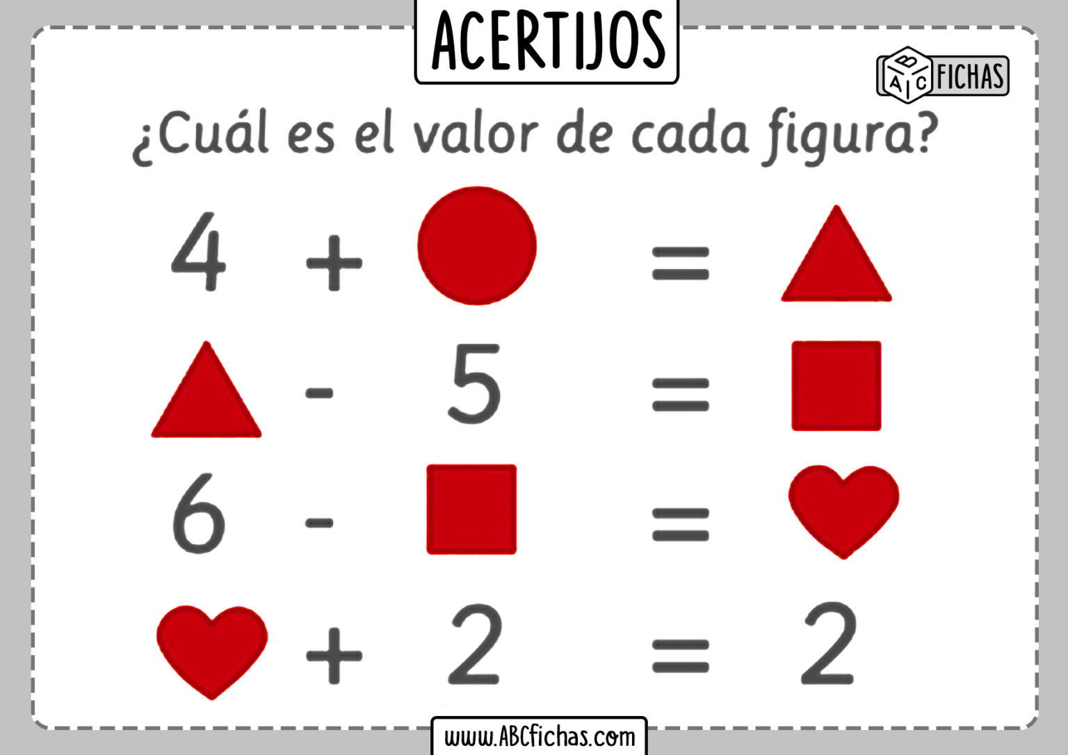 Acertijos Matem Ticos F Ciles Para Ni Os Para Imprimir