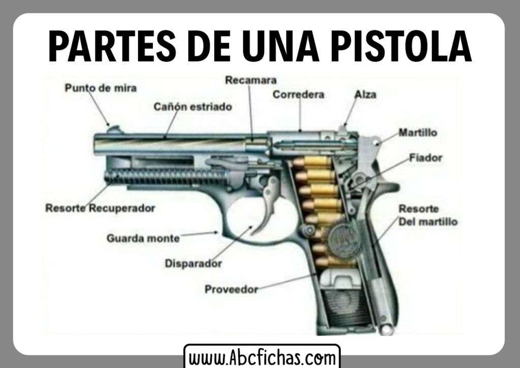 Partes De La Pistola Abc Fichas Hot Sex Picture