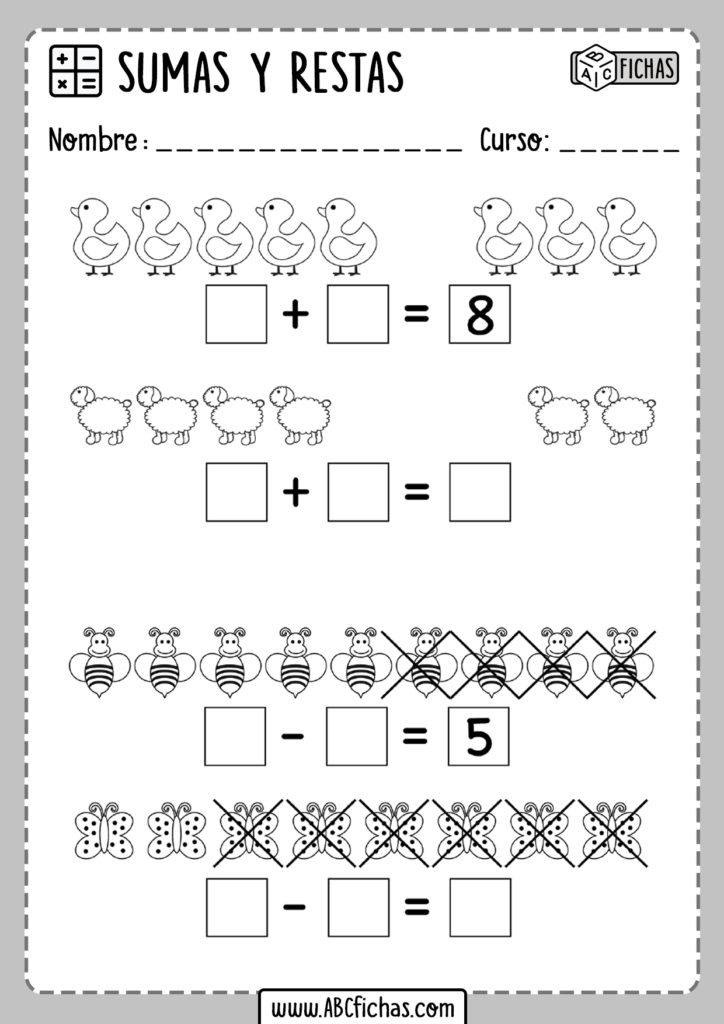 Restas Con Dibujos Para Ninos De Primer Grado Dibujos De Ninos Reverasite