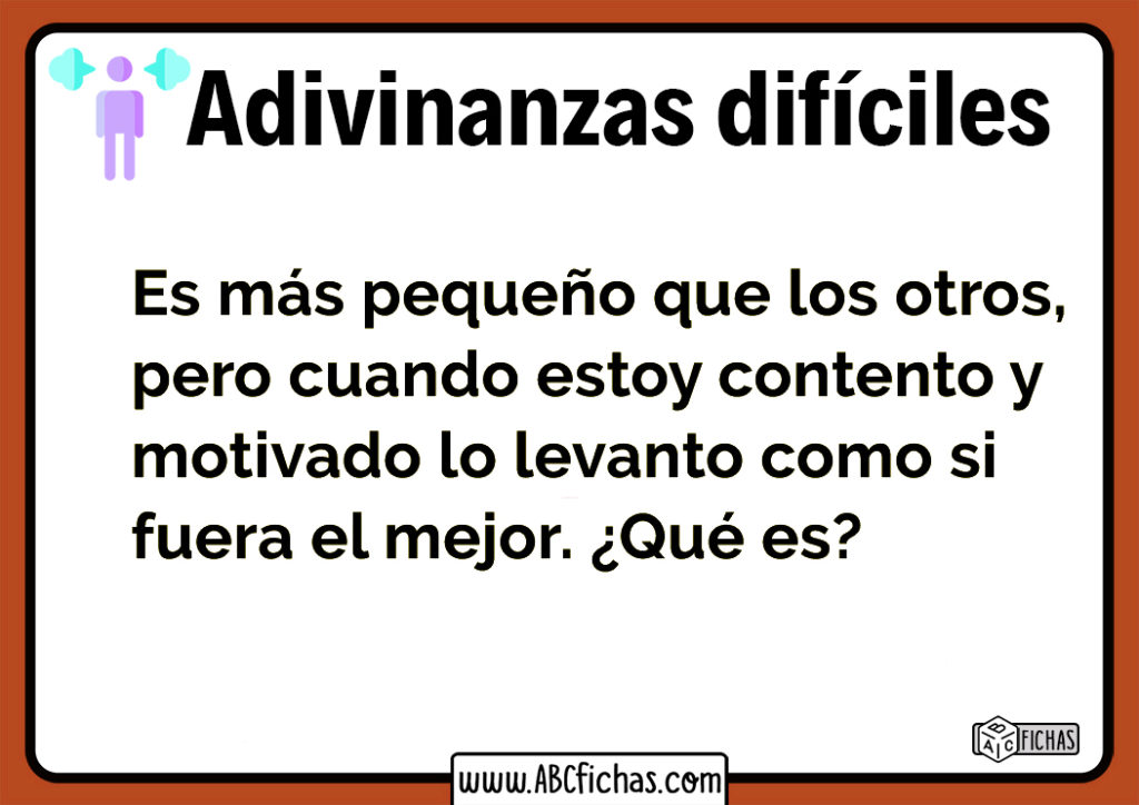 Adivinanzas dificiles para adultos - ABC Fichas