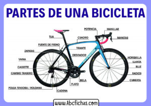 Partes de una bicicleta de montaña