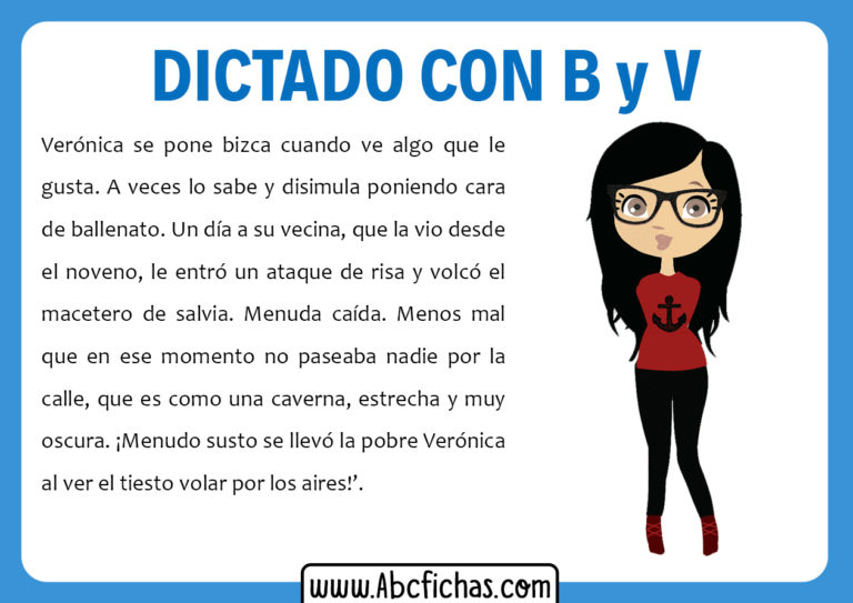 Dictados Con B - ABC Fichas