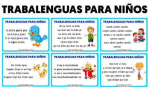 Trabalenguas para niños