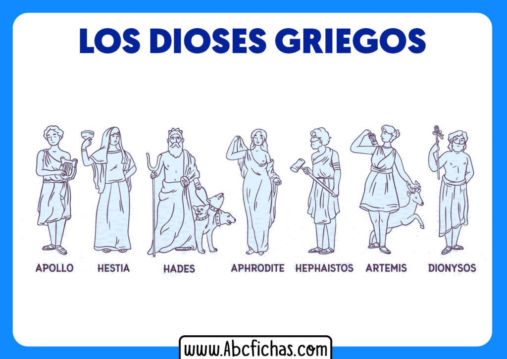 Los Dioses Griegos De La Mitología Griega 8466